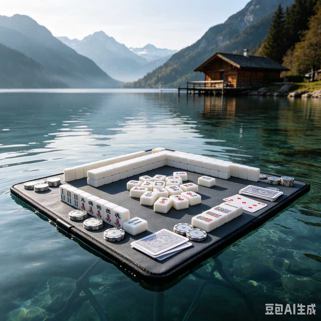 simulated ivory mahjong set