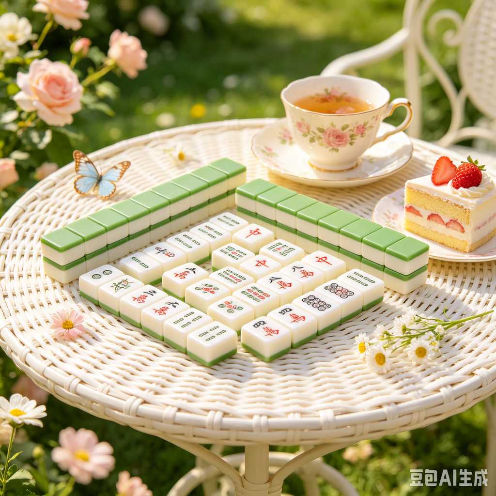 color box mahjong set packing