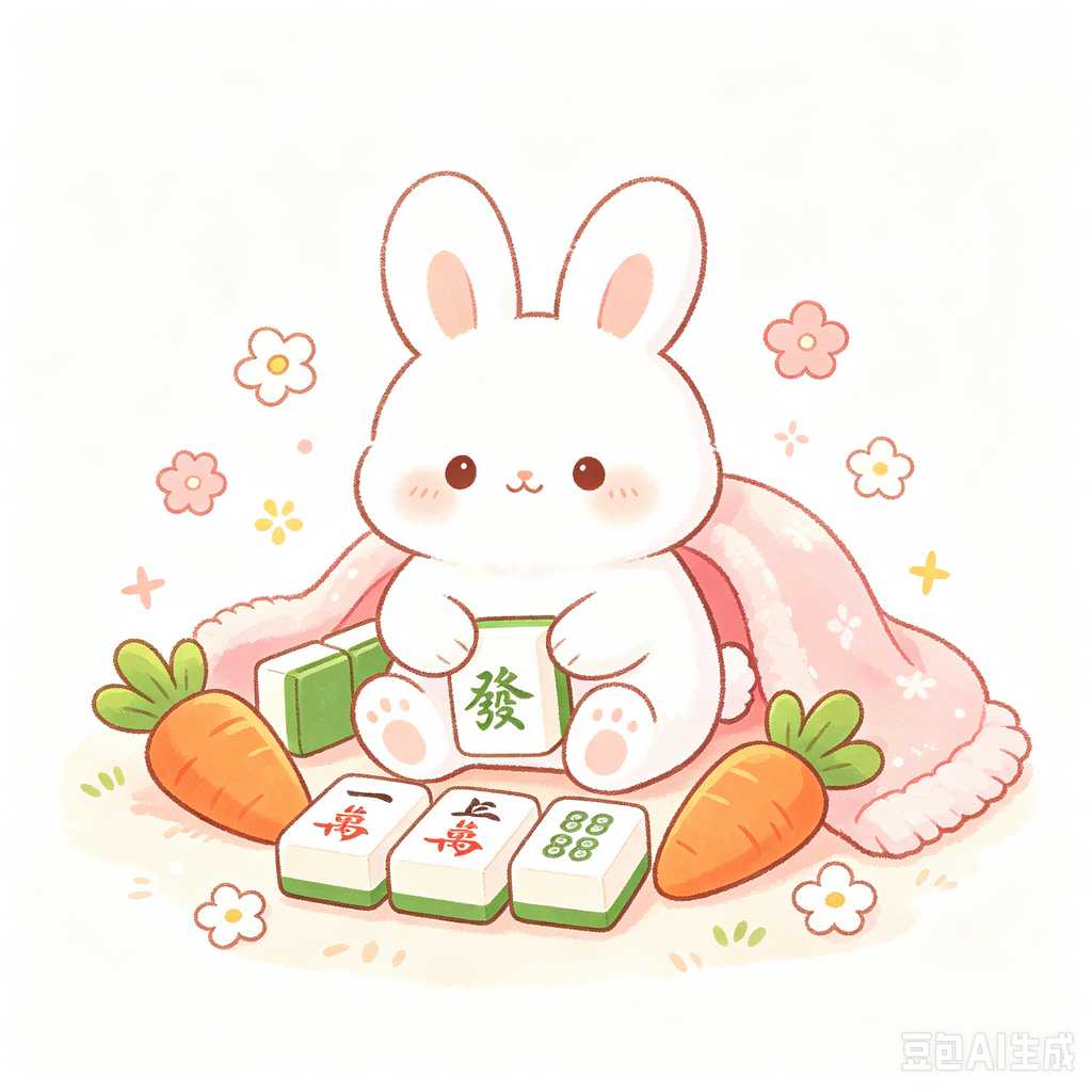 deep print mahjong set
