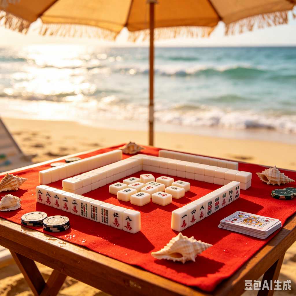 vintage gift mahjong set